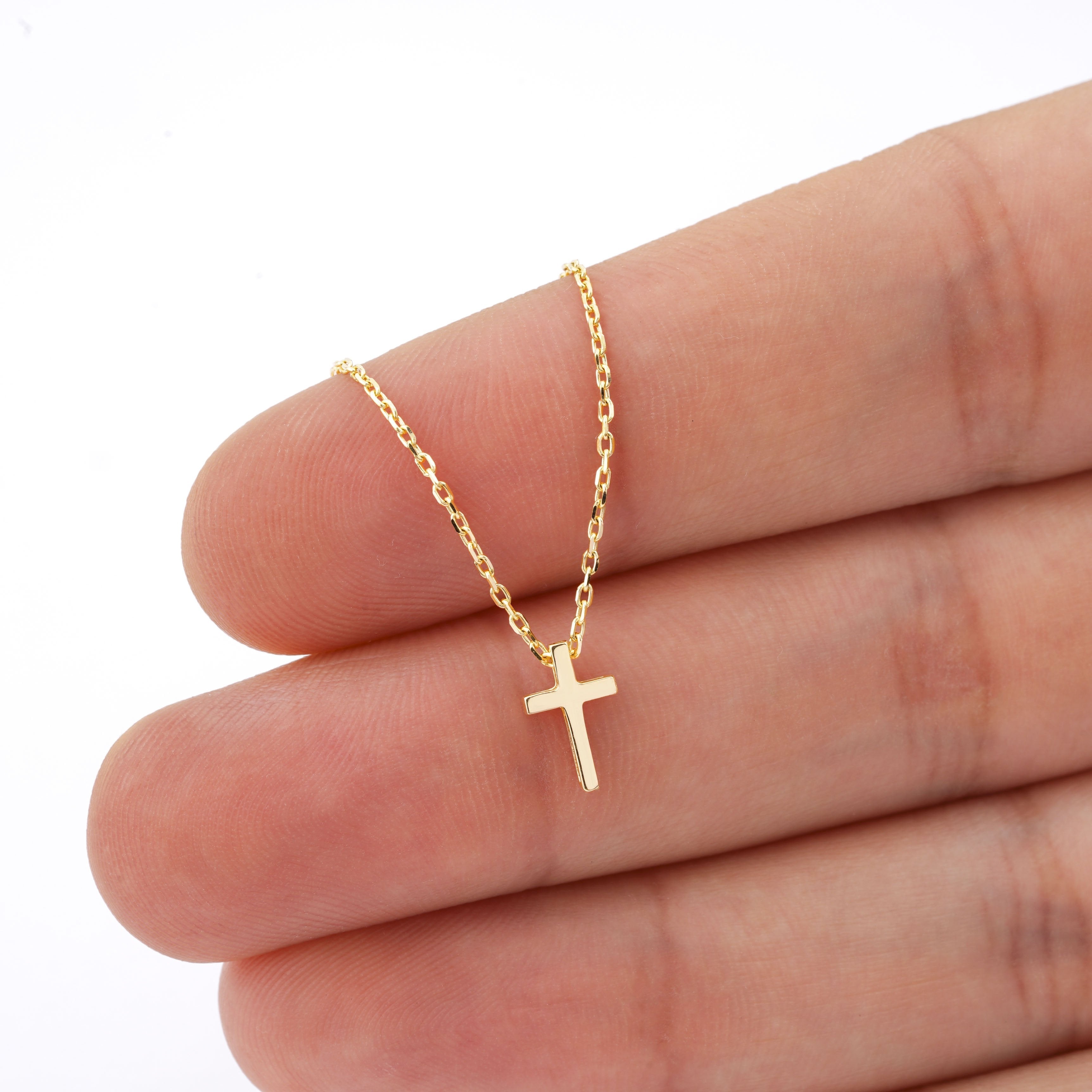 Gold Cross Pendant