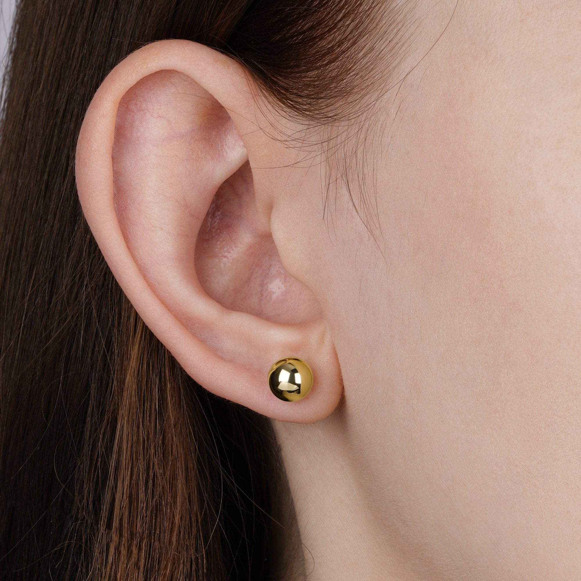 ★VINTAGE HOLLYWOOD★ Onetouch Ball Earrings_Small_VH24NNEA1 Designer fashion, Seoul-fully created | W Concept