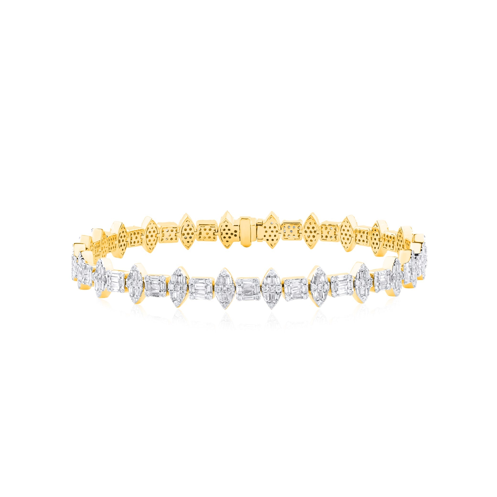 Baguette Marquise Bracelet – FRANKY DIAMONDS ONLINE