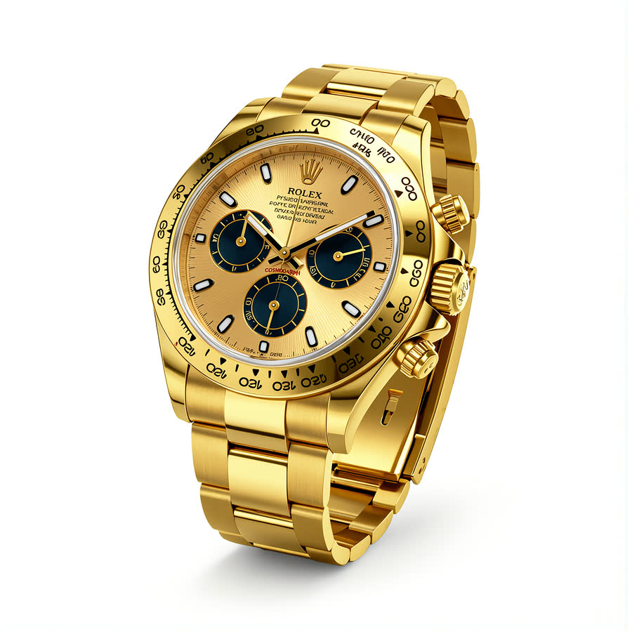 Gold watch from the verified Franky Diamonds studio collection