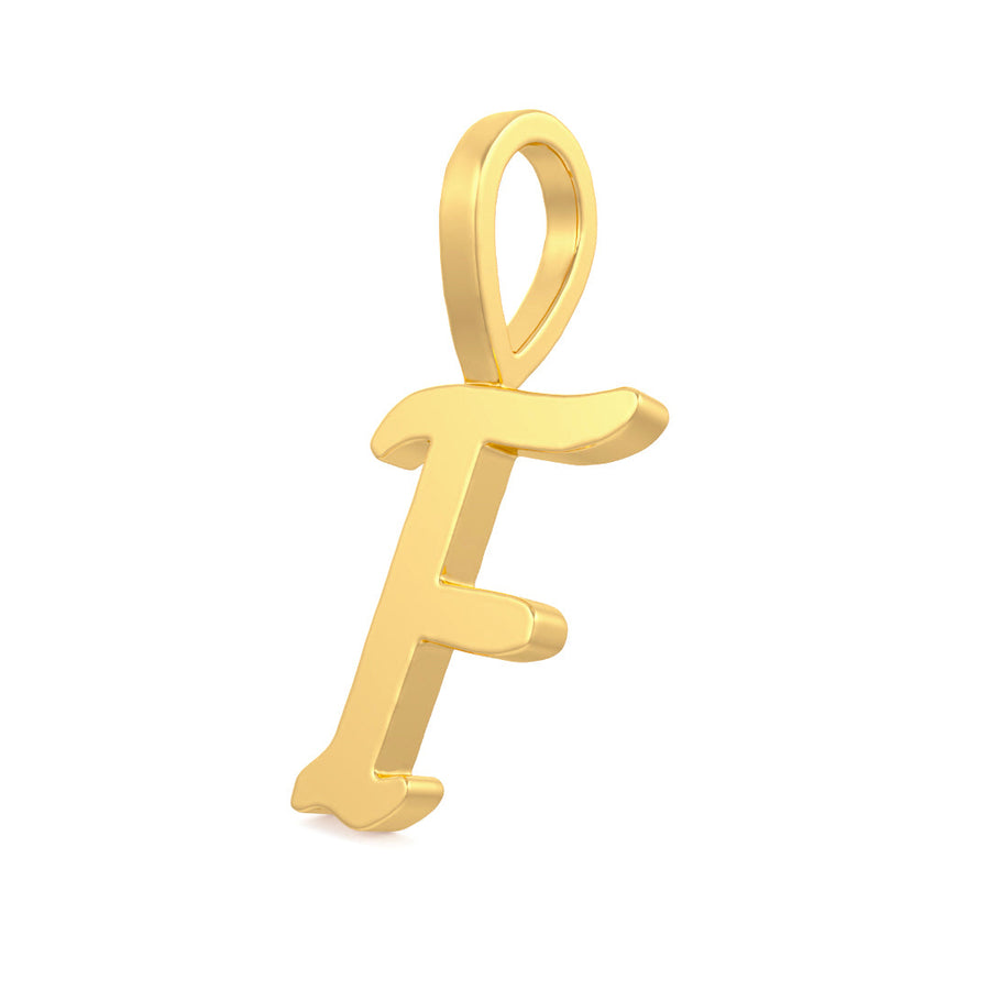 Cursive Gold Initials