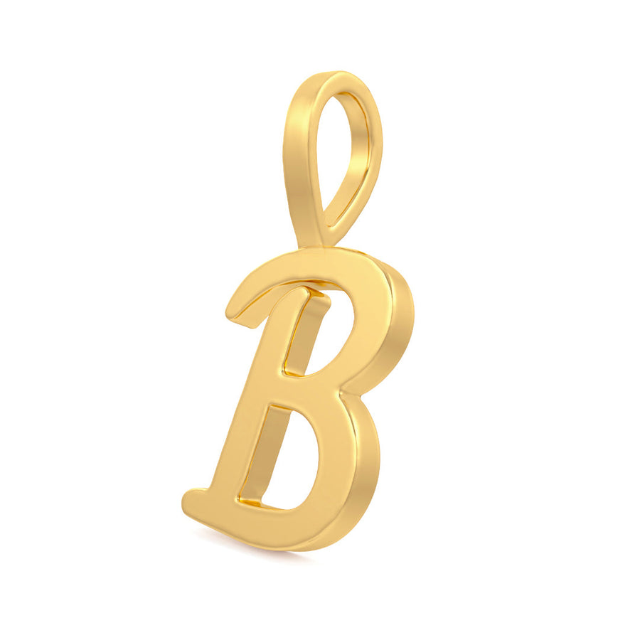 Cursive Gold Initials