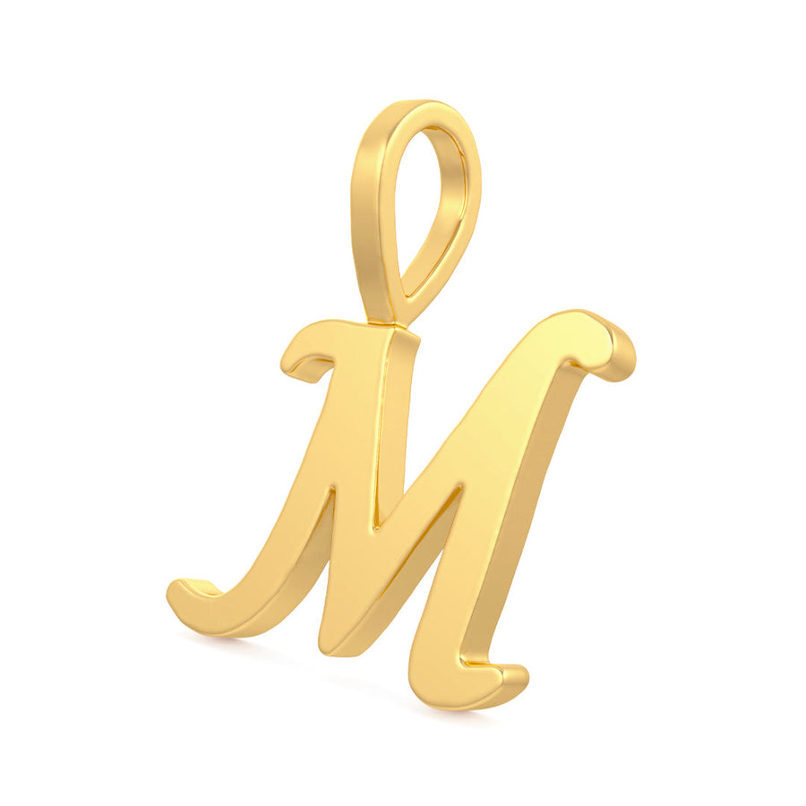 Cursive Gold Initials