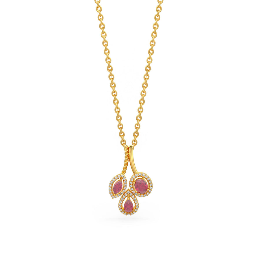 Grapevine Ruby Pendant