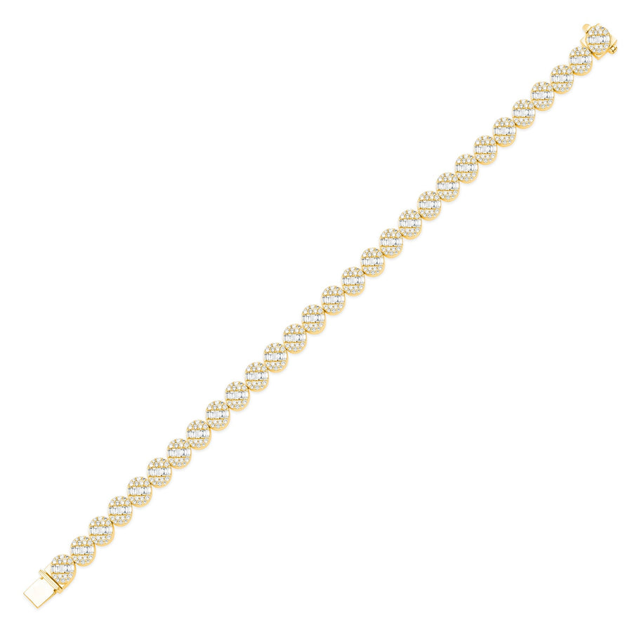 Oval Baguette Bracelet