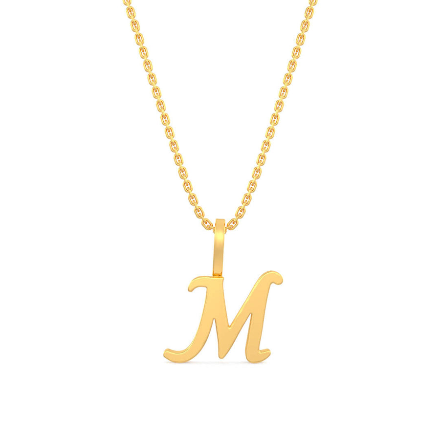 Cursive Gold Initials