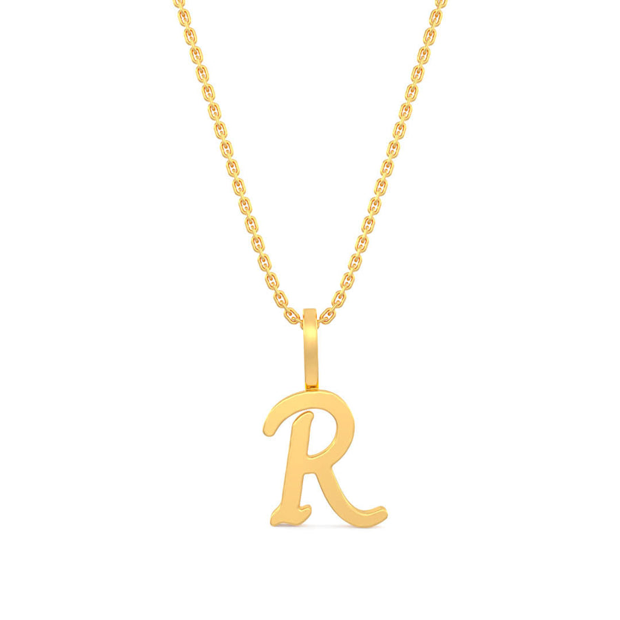 Cursive Gold Initials