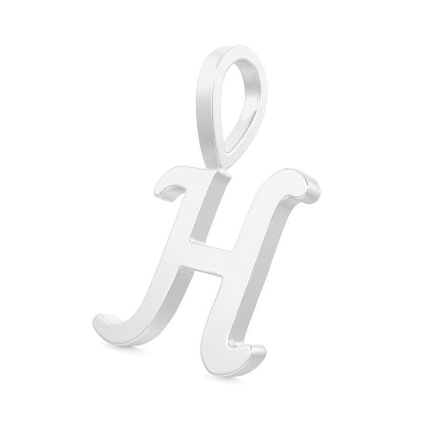 Cursive Gold Initial A