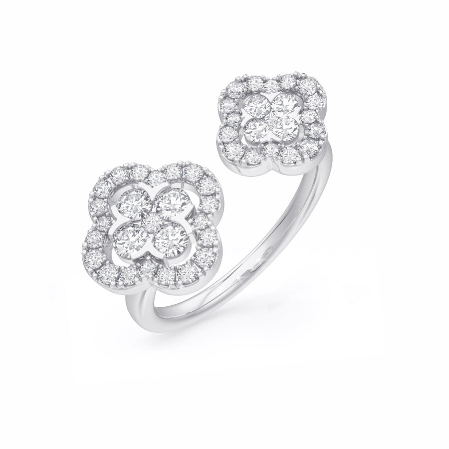 Fleur Lily Diamond Ring