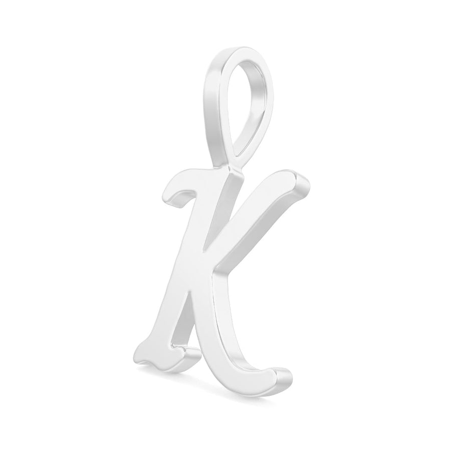 Cursive Gold Initial A