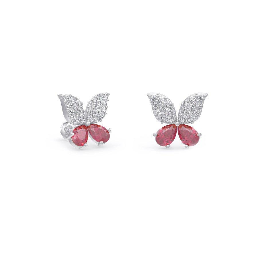 Butterfly Diamond Earrings