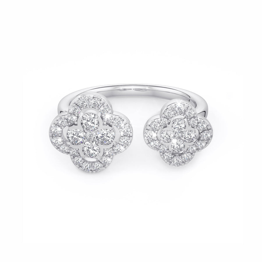 Fleur Lily Diamond Ring