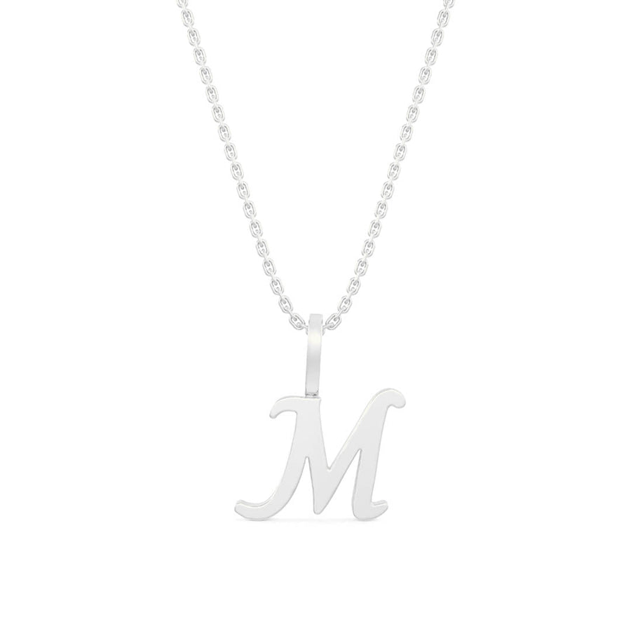 Cursive Gold Initial A