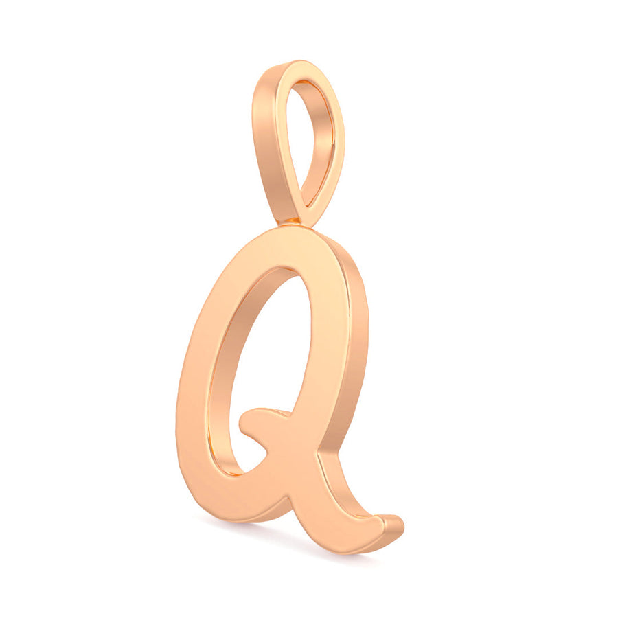 Cursive Gold Initials