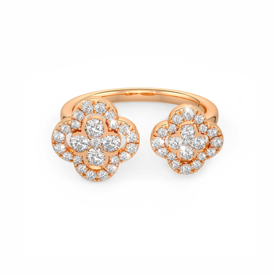 Fleur Lily Diamond Ring