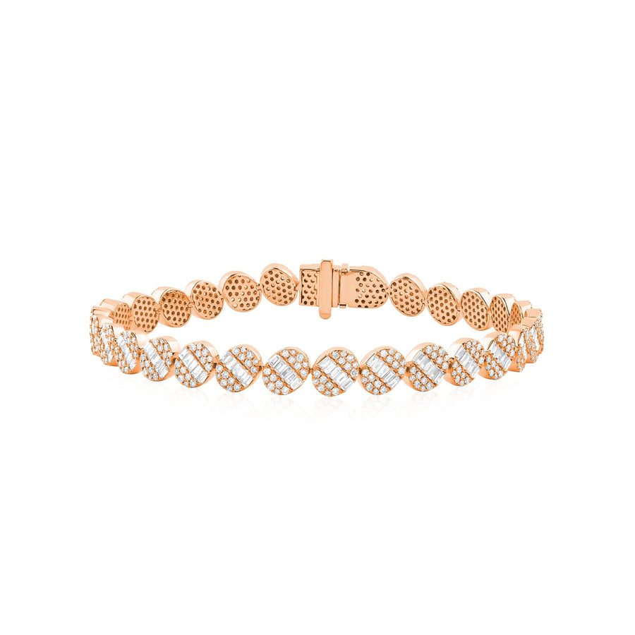 Oval Baguette Bracelet