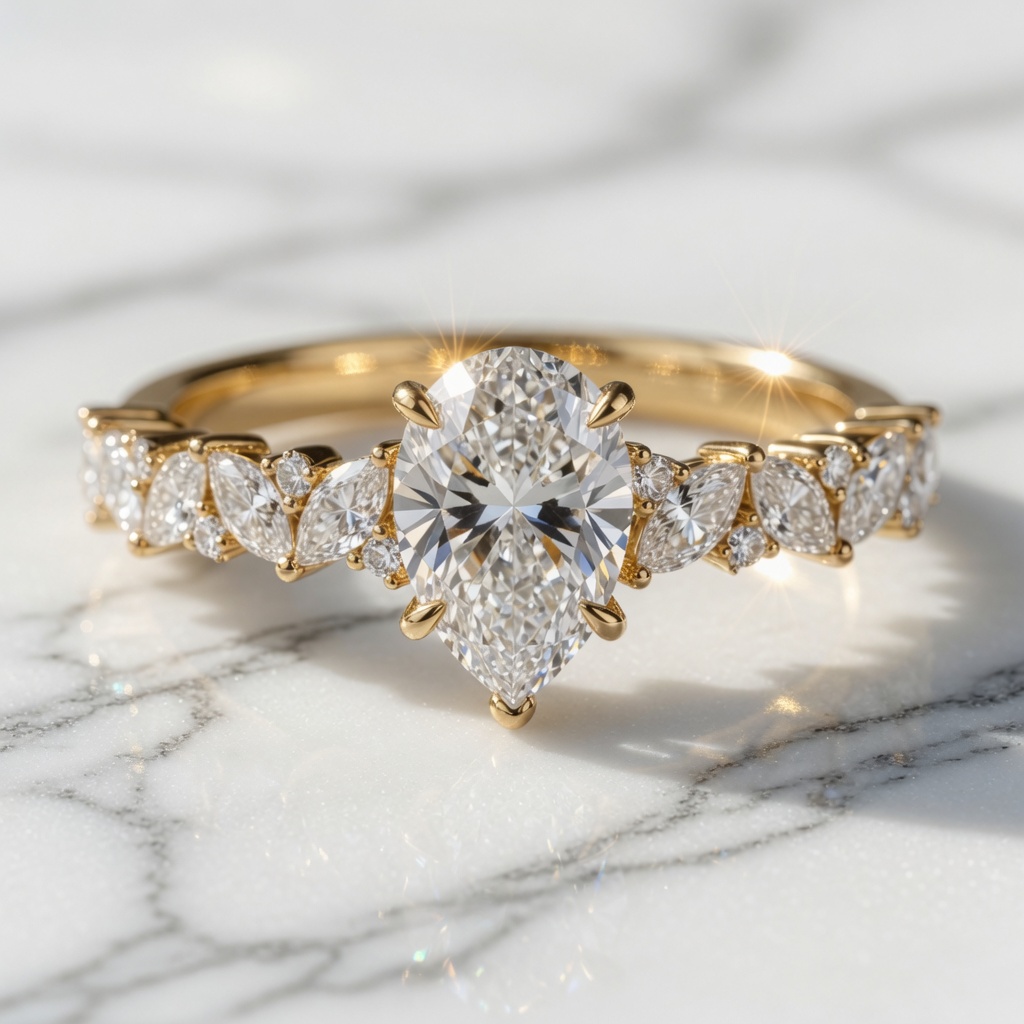 Ring detail in Miami daylight, campaign photography